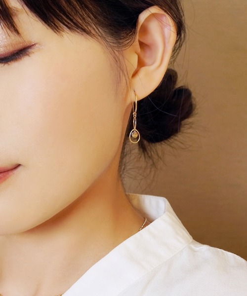 TAKE-UP（テイクアップ）の「K10 ゴールド ピアスチャーム( YG)（チャーム・レディース・イエローゴールド・FREE）」の4枚目の写真