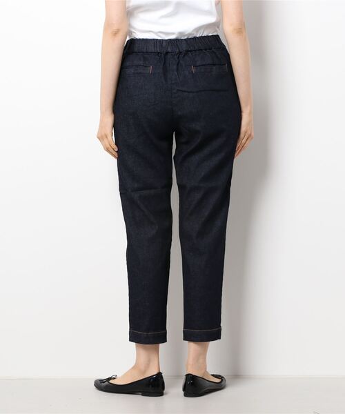 PUAL CE CIN（ピュアルセシン）の「JAPAN　MADE デニムテーパードパンツ（デニムパンツ・レディース・インディゴブルー/ブルー・FREE）」の3枚目の写真