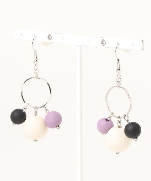 tone(トーン)の「【Le soleil】wood フープピアス(MA)(ピアス(両耳用)・レディース・その他/その他1・FREE)」の6枚目の写真