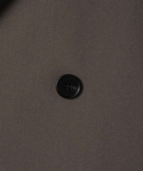 INTER FACTORY（インターファクトリー）の「ファッションインフルエンサー kally - ルーズテーラードジャケット　made in INTER FACTORY（テーラードジャケット・レディース・ブラック/ブラウン・FREE）」の8枚目の写真