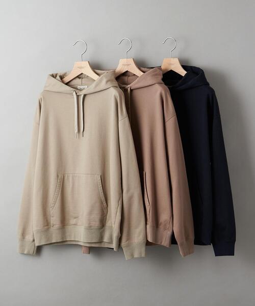 期間限定値下げ！ 新品未使用カネマサメリヤス ピーチスキンパーカー ライトピンク BEAUTY&YOUTH UNITED ARROWS（ビューティーアンドユース