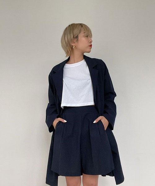 AMAIL（アマイル）の「Puff short cloth（Tシャツ/カットソー・レディース・ホワイト/ブラック/パープル・FREE）」の17枚目の写真