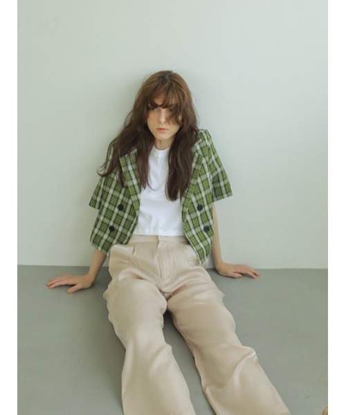 AMAIL（アマイル）の「Puff short cloth（Tシャツ/カットソー・レディース・ホワイト/ブラック/パープル・FREE）」の21枚目の写真