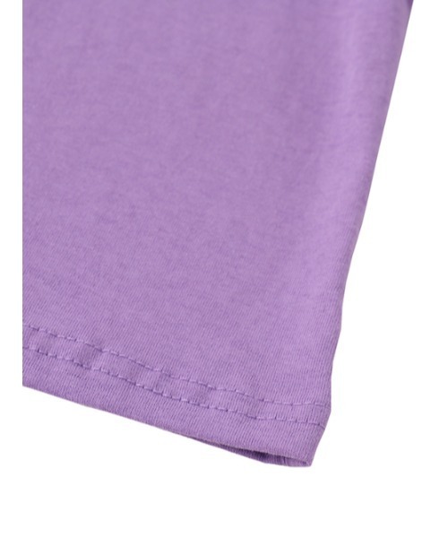 AMAIL（アマイル）の「Puff short cloth（Tシャツ/カットソー・レディース・ホワイト/ブラック/パープル・FREE）」の7枚目の写真