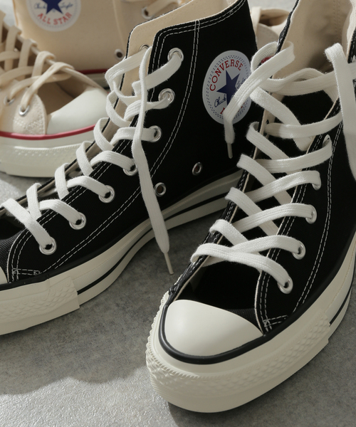 CONVERSE（コンバース）の「【CONVERSE/コンバース】CANVAS ALLSTAR J HI：オールスターハイカット（その他シューズ・レディース・ホワイト/ブラック・23cm/23.5cm/24cm/24.5cm/25cm）」の3枚目の写真