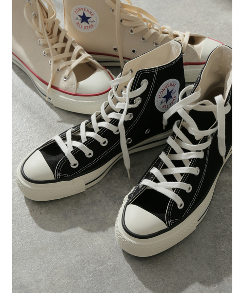 CONVERSE（コンバース）の「【CONVERSE/コンバース】CANVAS ALLSTAR J HI：オールスターハイカット（その他シューズ・レディース・ホワイト/ブラック・23cm/23.5cm/24cm/24.5cm/25cm）」の4枚目の写真