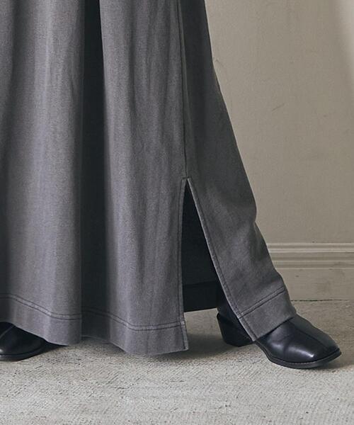 coen（コーエン）の「ピグメント裏毛スウェットワンピース（ワンピース