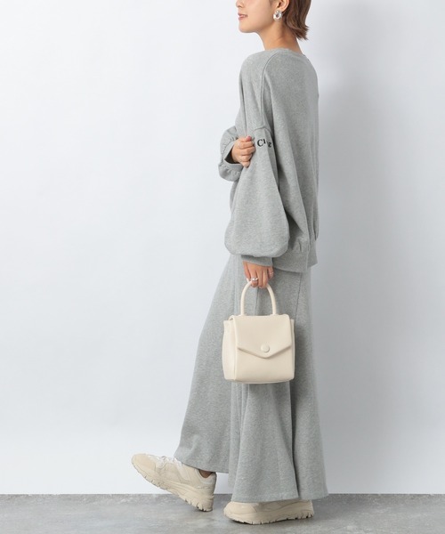 Heather（ヘザー）の「セルフィーウラケユルスウェット　236938（スウェット・レディース・アイボリー/グレー・FREE）」の22枚目の写真