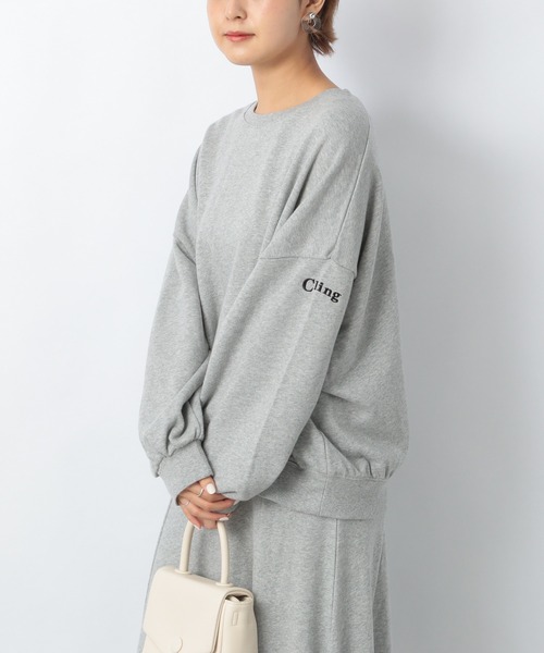 Heather（ヘザー）の「セルフィーウラケユルスウェット　236938（スウェット・レディース・アイボリー/グレー・FREE）」の16枚目の写真