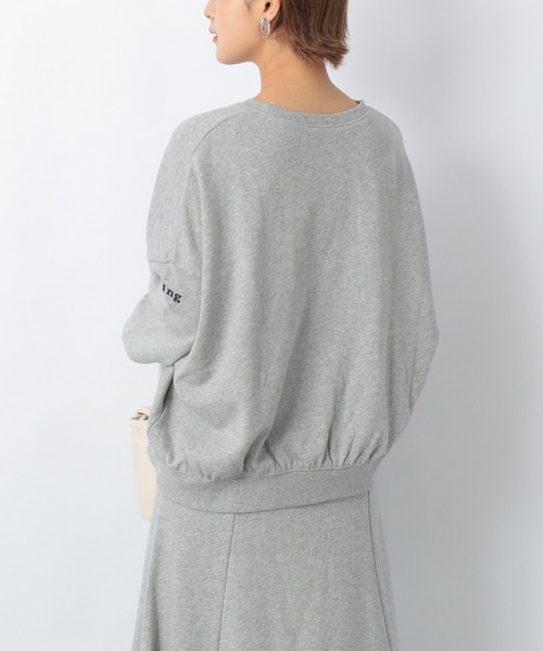 Heather（ヘザー）の「セルフィーウラケユルスウェット　236938（スウェット・レディース・アイボリー/グレー・FREE）」の7枚目の写真