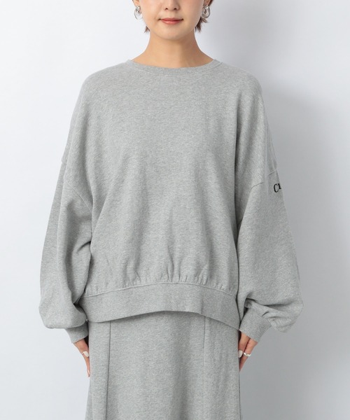 Heather（ヘザー）の「セルフィーウラケユルスウェット　236938（スウェット・レディース・アイボリー/グレー・FREE）」の4枚目の写真