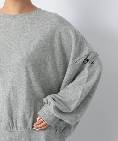 Heather（ヘザー）の「セルフィーウラケユルスウェット　236938（スウェット・レディース・アイボリー/グレー・FREE）」の17枚目の写真