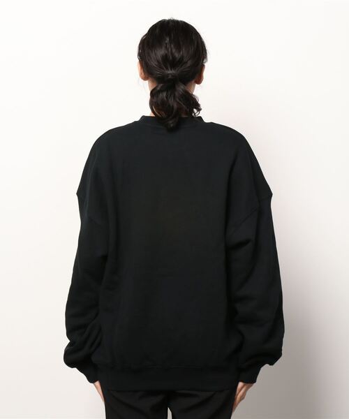 KIRSH(キルシー)の「A'GEM/9 × .kom『KIRSH/キルシー』BIG DOODLE CHERRY SWEATSHIRT/ビッグ ドゥードゥル チェリースウェットシャツ(スウェット・レディース・ブラック/ネイビー/グレー・FREE)」の5枚目の写真