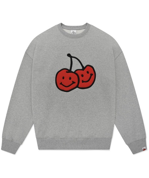 KIRSH(キルシー)の「A'GEM/9 × .kom『KIRSH/キルシー』BIG DOODLE CHERRY SWEATSHIRT/ビッグ ドゥードゥル チェリースウェットシャツ(スウェット・レディース・ブラック/ネイビー/グレー・FREE)」の18枚目の写真