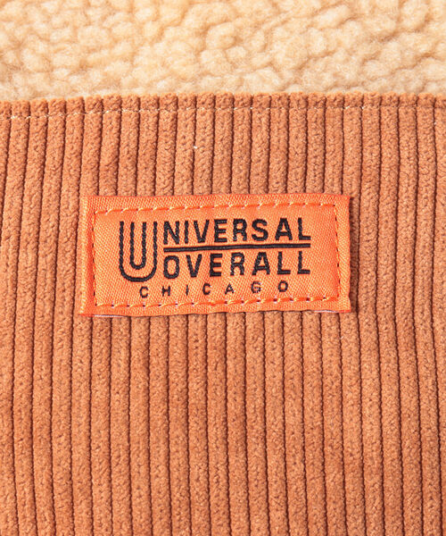 UNIVERSAL OVERALL（ユニバーサルオーバーオール）の「【UNIVERSAL OVERALL/ユニバーサルオーバーオール】ボア×コーデュロイ巾着（ショルダーバッグ・メンズ・ブラウン/ブラック/ベージュ・FREE）」の4枚目の写真