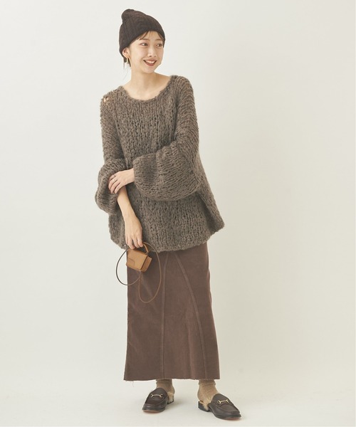plage（プラージュ）の「HANDKNIT ジャンボタム◇（ニット