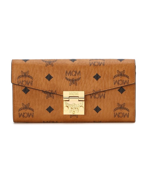 MCM(エムシーエム)クロスボディ ウォレット斜め掛け長財布 MCM（エムシーエム）の「MCM/エムシーエム/〈パトリシア〉クロスボディ
