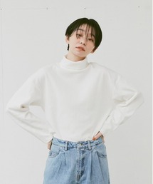 flaner | ルーズタートルネックTee【ユニセックス対応】(Tシャツ/カットソー)