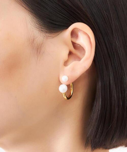 美品✴︎ MARIA BLACK ORB BAR ピアス 片耳 ピアス　ゴールド 美品✴︎ MARIA BLACK ORB BAR ピアス 片耳 ピアス ゴールド