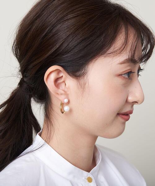 ＜MARIA BLACK＞SOAP 片耳 ピアス GLD MARIA BLACK（マリアブラック）の「【別注】＜MARIA BLACK