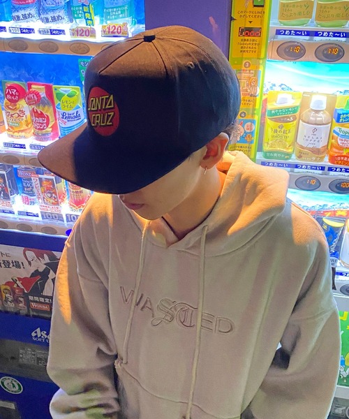 SANTA CRUZ(サンタクルーズ)の「SANTA CRUZ/サンタクルーズ CLASSIC DOT PATCH SNAPBACK CAP キャップ ロゴキャップ(キャップ・メンズ・ホワイト/ブラック・ONE SIZE)」の21枚目の写真