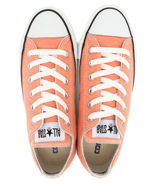 CONVERSE（コンバース）の「コンバーススウェットローカットスニーカー（スニーカー・レディース・グレー/ライトブルー/オレンジ・X-SMALL/SMALL/LARGE/MEDIUM）」の4枚目の写真