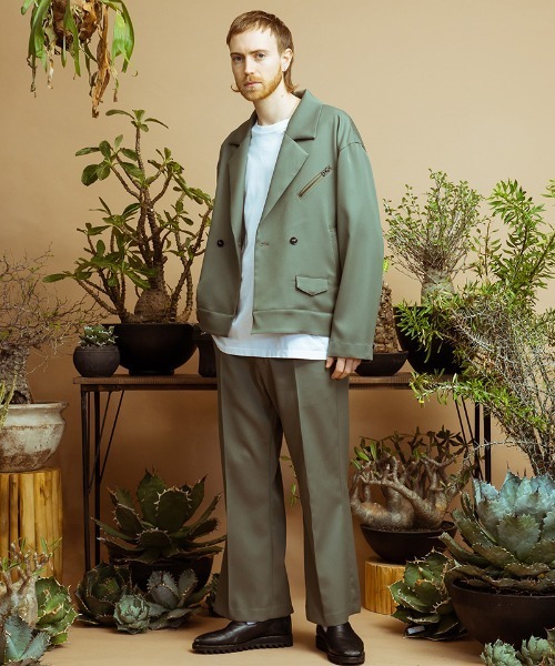 masterkey（マスターキー）の「mp9584-HOOLIGAN-PT スラックスパンツ（スラックス・メンズ・カーキ/ブラック・2/1）」の9枚目の写真