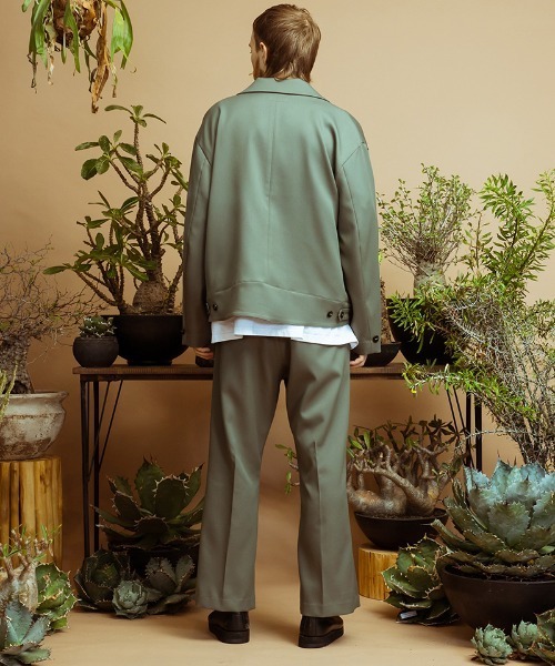 masterkey（マスターキー）の「mp9584-HOOLIGAN-PT スラックスパンツ（スラックス・メンズ・カーキ/ブラック・2/1）」の12枚目の写真