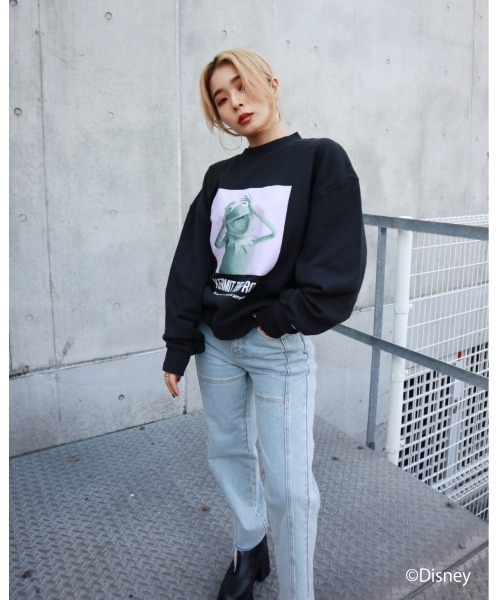 FIG&VIPER（フィグアンドバイパー）の「Kermit MID PO（Tシャツ/カットソー・レディース・ブラック/カーキ/ブルー・FREE）」の19枚目の写真