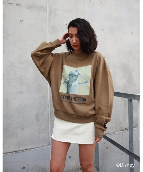 FIG&VIPER（フィグアンドバイパー）の「Kermit MID PO（Tシャツ/カットソー・レディース・ブラック/カーキ/ブルー・FREE）」の13枚目の写真