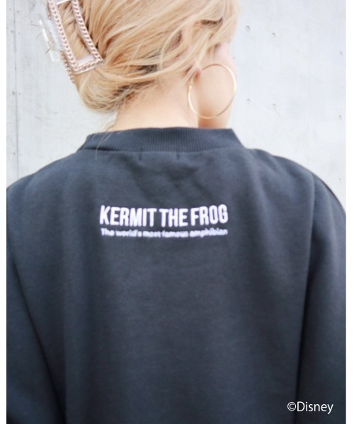 FIG&VIPER（フィグアンドバイパー）の「Kermit MID PO（Tシャツ/カットソー・レディース・ブラック/カーキ/ブルー・FREE）」の8枚目の写真