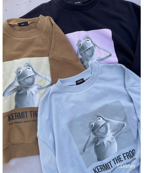 FIG&VIPER（フィグアンドバイパー）の「Kermit MID PO（Tシャツ/カットソー・レディース・ブラック/カーキ/ブルー・FREE）」の6枚目の写真