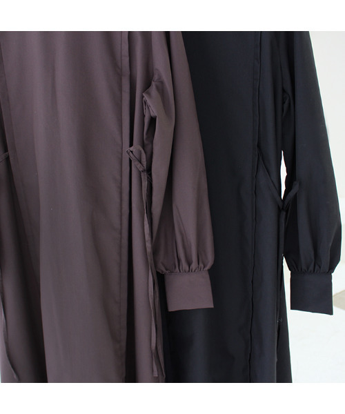 MODE ROBE(モードローブ)の「サイドリボンワンピース(ワンピース・レディース・ブラック/ブラウン・FREE)」の21枚目の写真