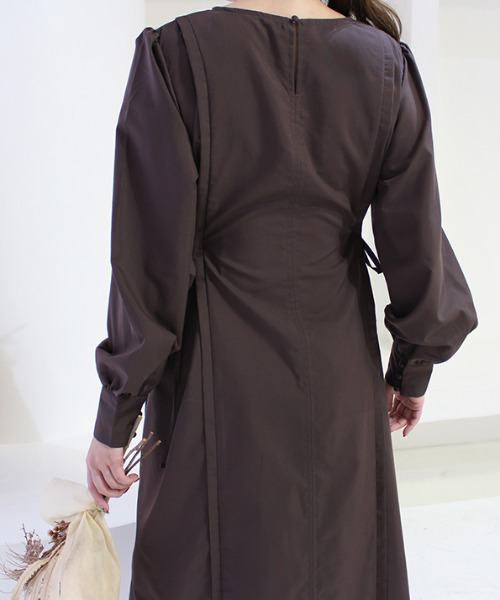 セール】サイドリボンワンピース（ワンピース）｜MODE ROBE