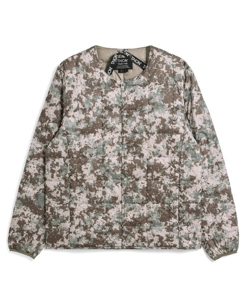 TAION(タイオン)の「【TAION】タイオン CREW NECK BUTTON DOWN JKT TAION-104(ノーカラージャケット・メンズ・グレー系その他/グリーン系その他/ブルー系その他/ブラック系その他/ミント/ベージュ/ネイビー/ダークブラウン/グレー/サンドベージュ/パープル系その他/ブラック/オリーブ/カーキ/オフホワイト/ネイビー系/ベージュ系その他/ブルー系その他2/その他1/レオパード/その他2/その他3/グレー系その他2/ダークグリーン・LARGE/X-LARGE/MEDIUM/SMALL)」の22枚目の写真