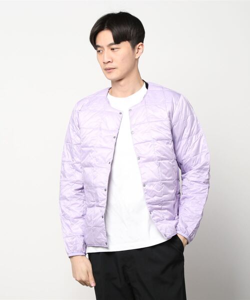 TAION(タイオン)の「【TAION】タイオン CREW NECK BUTTON DOWN JKT TAION-104(ノーカラージャケット・メンズ・グレー系その他/グリーン系その他/ブルー系その他/ブラック系その他/ミント/ベージュ/ネイビー/ダークブラウン/グレー/サンドベージュ/パープル系その他/ブラック/オリーブ/カーキ/オフホワイト/ネイビー系/ベージュ系その他/ブルー系その他2/その他1/レオパード/その他2/その他3/グレー系その他2/ダークグリーン・LARGE/X-LARGE/MEDIUM/SMALL)」の20枚目の写真