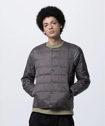 fridge（フリッジ）の「【TAION】タイオン CREW NECK BUTTON DOWN JKT TAION-104（ノーカラージャケット）」
