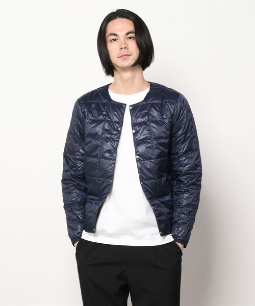 TAION(タイオン)の「【TAION】タイオン CREW NECK BUTTON DOWN JKT TAION-104(ノーカラージャケット・メンズ・グレー系その他/グリーン系その他/ブルー系その他/ブラック系その他/ミント/ベージュ/ネイビー/ダークブラウン/グレー/サンドベージュ/パープル系その他/ブラック/オリーブ/カーキ/オフホワイト/ネイビー系/ベージュ系その他/ブルー系その他2/その他1/レオパード/その他2/その他3/グレー系その他2/ダークグリーン・LARGE/X-LARGE/MEDIUM/SMALL)」の18枚目の写真