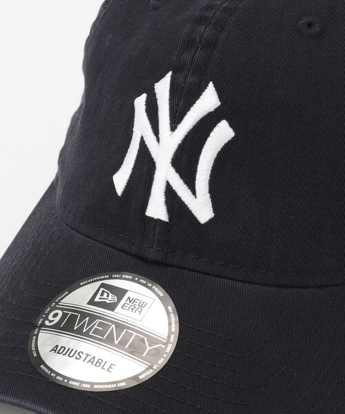 FREAK'S STORE(フリークスストア)の「NEW ERA/ニューエラ 9TWENTY NY/クロスストラップ ウォッシュドコットン ニューヨーク・ヤンキース(キャップ・レディース・ネイビー/キャメル/グリーン/レッド/ブラック/ホワイト/ナチュラル・ONE SIZE/フリ-)」の17枚目の写真