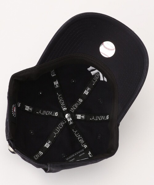 FREAK'S STORE(フリークスストア)の「NEW ERA/ニューエラ 9TWENTY NY/クロスストラップ ウォッシュドコットン ニューヨーク・ヤンキース(キャップ・レディース・ネイビー/キャメル/グリーン/レッド/ブラック/ホワイト/ナチュラル・ONE SIZE/フリ-)」の12枚目の写真