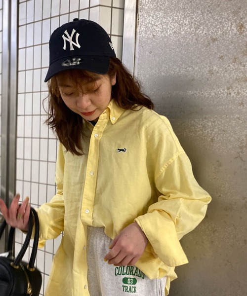 FREAK'S STORE(フリークスストア)の「NEW ERA/ニューエラ 9TWENTY NY/クロスストラップ ウォッシュドコットン ニューヨーク・ヤンキース(キャップ・レディース・ネイビー/キャメル/グリーン/レッド/ブラック/ホワイト/ナチュラル・ONE SIZE/フリ-)」の21枚目の写真