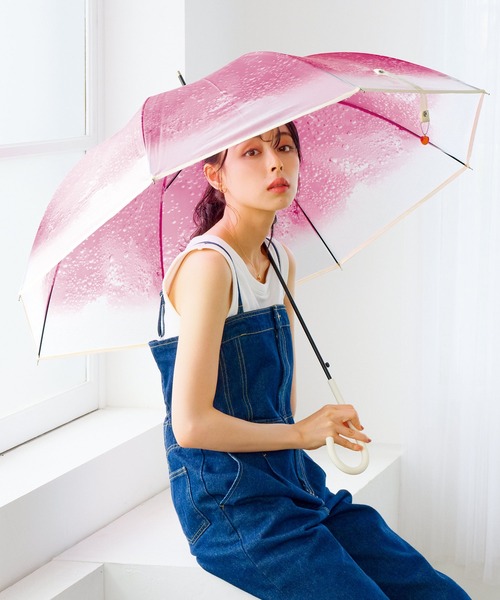 セール】［ビニール傘］旅する喫茶×Wpc. クリームソーダアンブレラ