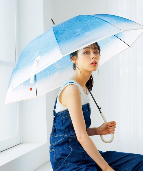 セール】［ビニール傘］旅する喫茶×Wpc. クリームソーダアンブレラ