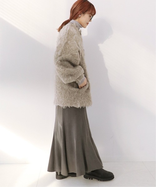 Simplicite（サンプリシテ）の「フィブリル マーメイドスカート◆（スカート・レディース・ブラック/ベージュ/ブラウン・FREE）」の20枚目の写真