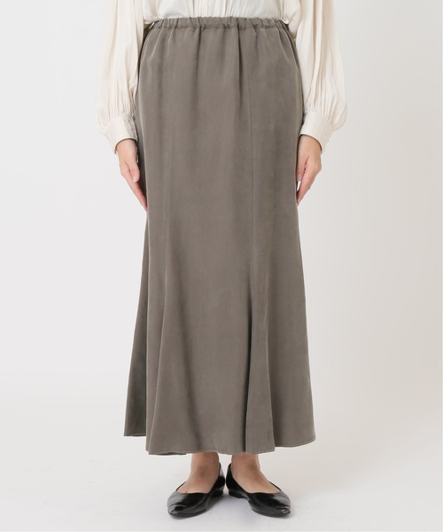 Simplicite（サンプリシテ）の「フィブリル マーメイドスカート◆（スカート・レディース・ブラック/ベージュ/ブラウン・FREE）」の8枚目の写真