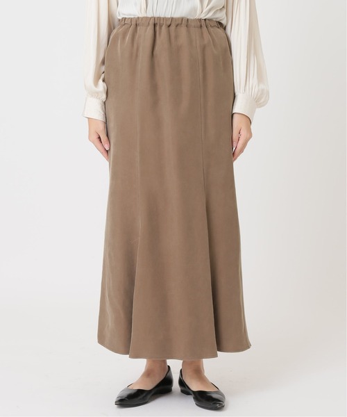 Simplicite（サンプリシテ）の「フィブリル マーメイドスカート◆（スカート・レディース・ブラック/ベージュ/ブラウン・FREE）」の18枚目の写真