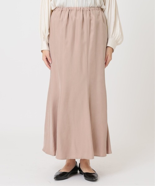 Simplicite（サンプリシテ）の「フィブリル マーメイドスカート◆（スカート・レディース・ブラック/ベージュ/ブラウン・FREE）」の5枚目の写真