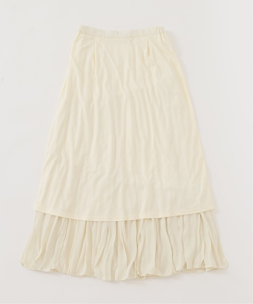 Simplicite（サンプリシテ）の「フィブリル マーメイドスカート◆（スカート・レディース・ブラック/ベージュ/ブラウン・FREE）」の16枚目の写真