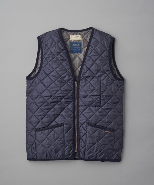 77circa（ナナナナサーカ）の「77CIRCA×LAVENHAM GILET (SLJ2175)（その他アウター・メンズ・ブラック/ネイビー・FREE）」の6枚目の写真