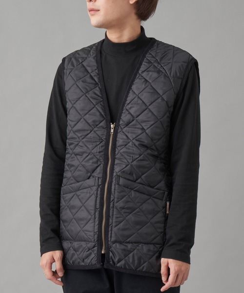 77circa（ナナナナサーカ）の「77CIRCA×LAVENHAM GILET (SLJ2175)（その他アウター・メンズ・ブラック/ネイビー・FREE）」の8枚目の写真